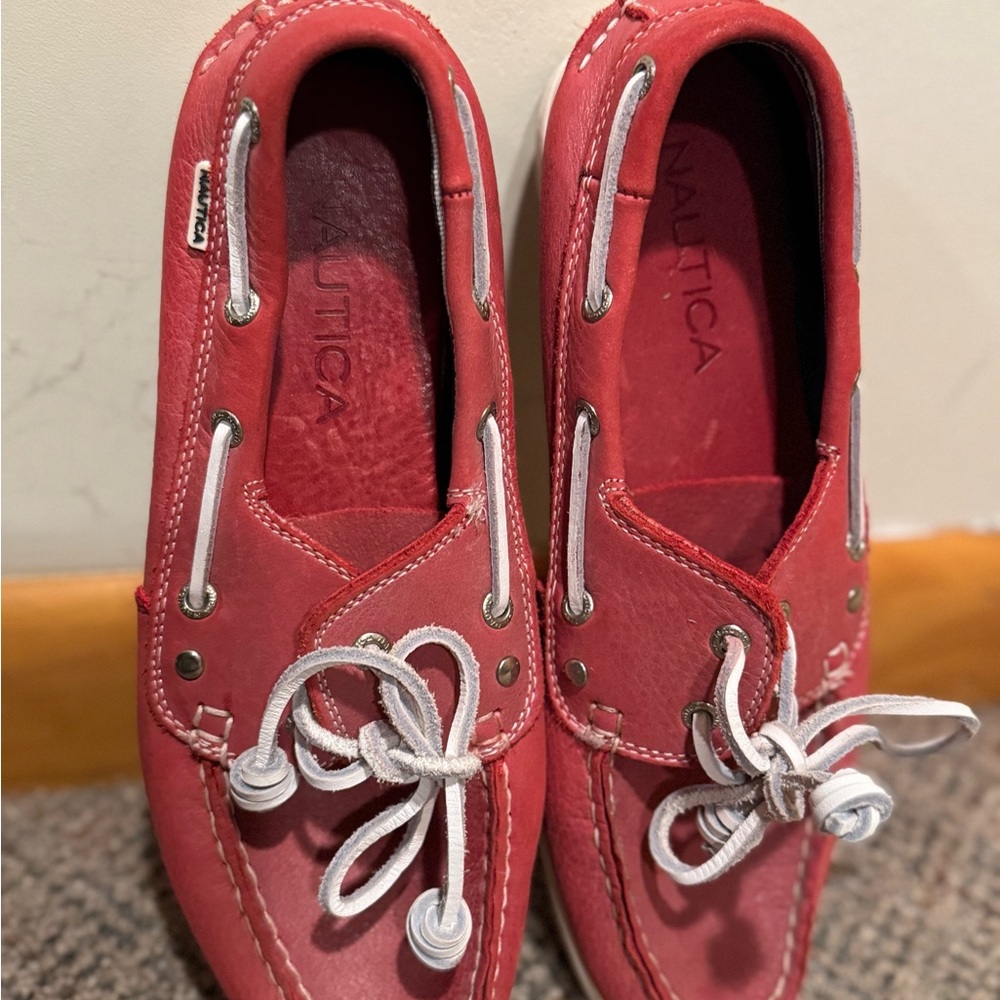 Nautica Red Boat Shoes